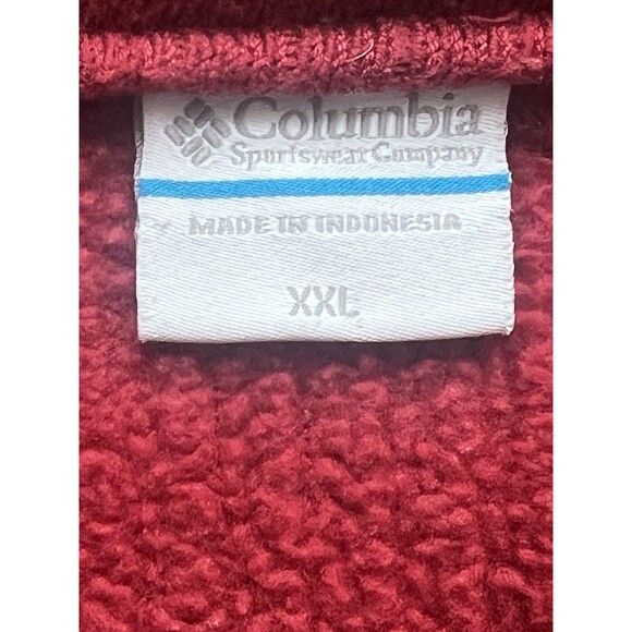 Columbia Pullover Sweater 1/4 Zip Men’s Size XXL 100% Polyester - Picture 7 of 10